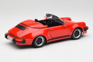 Porsche 911 964 Speedster Rosso Maisto 1:18 37800-M2 Pressofusione — immagine 3 di 8