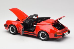 Porsche 911 964 Speedster Rosso Maisto 1:18 37800-M2 Pressofusione — immagine 5 di 8