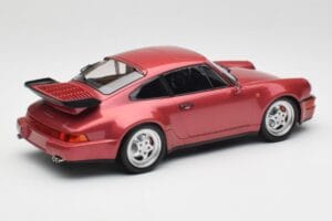 Porsche 911 964 Turbo Rosso Minichamps 1:18 155069102 Pressofusione — immagine 2 di 6