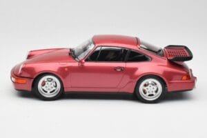 Porsche 911 964 Turbo Rosso Minichamps 1:18 155069102 Pressofusione — immagine 3 di 6