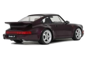 Porsche 911 964 Turbo S Viola GT Spirit 1:18 GT499 Resina — immagine 2 di 5