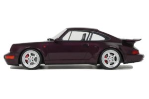 Porsche 911 964 Turbo S Viola GT Spirit 1:18 GT499 Resina — immagine 3 di 5