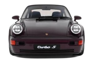 Porsche 911 964 Turbo S Viola GT Spirit 1:18 GT499 Resina — immagine 4 di 5