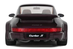 Porsche 911 964 Turbo S Viola GT Spirit 1:18 GT499 Resina — immagine 5 di 5