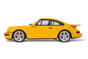 Porsche 911 964 Turbo S Speed Yellow GT Spirit 1:8 GTS801701 Resina — immagine 3 di 5