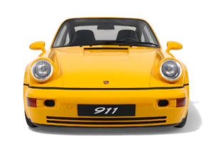 Porsche 911 964 Turbo S Speed Yellow GT Spirit 1:8 GTS801701 Resina — immagine 4 di 5