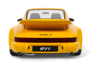 Porsche 911 964 Turbo S Speed Yellow GT Spirit 1:8 GTS801701 Resina — immagine 5 di 5