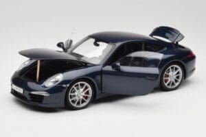 Porsche 911 991 Carrera S Blue Metallic Minichamps 1:18 WAP0210200C Pressofusione — immagine 2 di 8