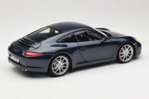 Porsche 911 991 Carrera S Blue Metallic Minichamps 1:18 WAP0210200C Pressofusione — immagine 3 di 8