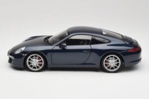 Porsche 911 991 Carrera S Blue Metallic Minichamps 1:18 WAP0210200C Pressofusione — immagine 4 di 8