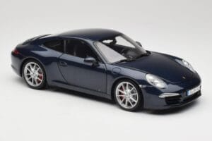 Porsche 911 991 Carrera S Blue Metallic Minichamps 1:18 WAP0210200C Pressofusione — immagine 6 di 8
