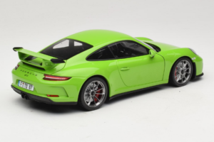 Porsche 911 991 GT3 Verde Shmee150 Minichamps 1:18 110067025 Pressofusione — immagine 3 di 8