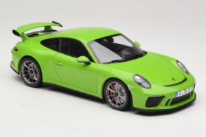 Porsche 911 991 GT3 Verde Shmee150 Minichamps 1:18 110067025 Pressofusione — immagine 6 di 8