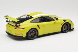 Porsche 911 991.1 GT3 RS Lizard Green & Stripes Minichamps 1:18 155066224 Pressofusione — immagine 2 di 6