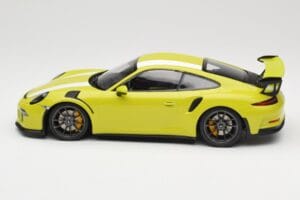 Porsche 911 991.1 GT3 RS Lizard Green & Stripes Minichamps 1:18 155066224 Pressofusione — immagine 3 di 6
