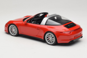 Porsche 911 991 Targa GTS Rosso GT Spirit 1:18 GT718 Resina — immagine 5 di 6