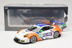 Porsche 911 991.1 GT3 R Core Autosport #54 J. Bennett / C. Braun / P. Long / N. Jonsson 24 Hours of Daytona 2017 Minichamps 1 — immagine 6 di 6