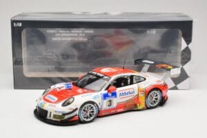 Porsche 911 991.1 GT3 R #3 Frikadelli Racing N. Siedler / K. Abbelen / S. Schmitz 24 Hours of Nurburgring 2016 Minichamps 1:1 — immagine 6 di 6