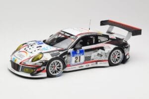 Porsche 911 991.1 GT3 R #21 WTM Racing J. Stursberg / V. Krumbach 24h Nurburgring 2016 Minichamps 1:18 155166021 Pressofusion
