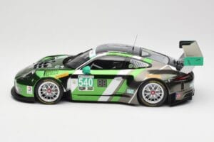 Porsche 911 991.1 GT3 R #540 Black Swan Racing P. Long / T. Pilgrim 24h Daytona 2016 Minichamps 1:18 155166540 Pressofusione — immagine 3 di 6