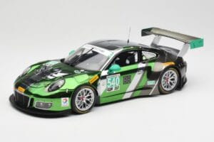 Porsche 911 991.1 GT3 R #540 Black Swan Racing P. Long / T. Pilgrim 24h Daytona 2016 Minichamps 1:18 155166540 Pressofusione