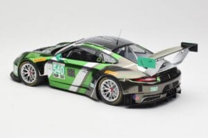 Porsche 911 991.1 GT3 R #540 Black Swan Racing P. Long / T. Pilgrim 24h Daytona 2016 Minichamps 1:18 155166540 Pressofusione — immagine 5 di 6