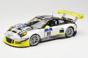 Porsche 911 991.1 GT3 R #911 Manthey Racing N. Tandy / E. Bamber 24h Nurburgring 2016 Minichamps 1:18 155166911 Pressofusione
