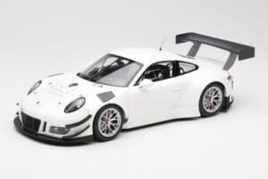Porsche 911 991.1 GT3 R Bianco Con Cerchi Argento Minichamps 1:18 153166000 Pressofusione