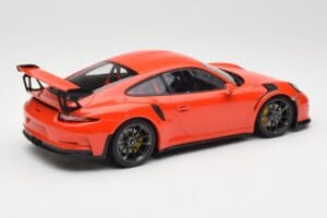 Porsche 911 991.1 GT3 RS Lava Orange Minichamps 1:18 155066220 Pressofusione — immagine 2 di 6