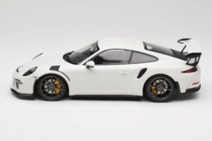 Porsche 911 991.1 GT3 RS Bianco Cerchi Neri Minichamps 1:18 153066224 Pressofusione — immagine 3 di 6