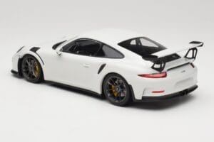 Porsche 911 991.1 GT3 RS Bianco Cerchi Neri Minichamps 1:18 153066224 Pressofusione — immagine 5 di 6