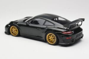 Porsche 911 991.2 GT2 RS Verde Weissach Package Cerchi Dorati Minichamps 1:18 155068306 Pressofusione — immagine 5 di 6