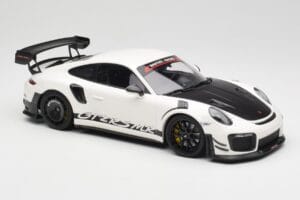 Porsche 911 991.2 GT2 RS Manthey Racing Bianco Minichamps 1:18 MR-911-GT3RS-1802-W Pressofusione — immagine 4 di 6