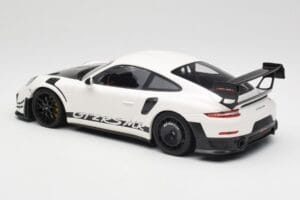 Porsche 911 991.2 GT2 RS Manthey Racing Bianco Minichamps 1:18 MR-911-GT3RS-1802-W Pressofusione — immagine 5 di 6