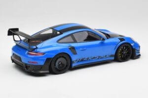 Porsche 911 991.2 GT2 RS MR Racing Blu Minichamps 1:18 MR-911-GT2RS-1806 Pressofusione — immagine 2 di 6