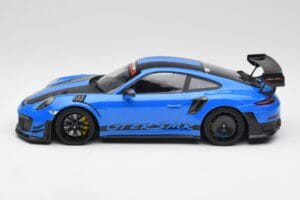 Porsche 911 991.2 GT2 RS MR Racing Blu Minichamps 1:18 MR-911-GT2RS-1806 Pressofusione — immagine 3 di 6