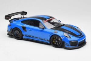 Porsche 911 991.2 GT2 RS MR Racing Blu Minichamps 1:18 MR-911-GT2RS-1806 Pressofusione — immagine 4 di 6