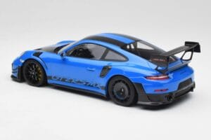 Porsche 911 991.2 GT2 RS MR Racing Blu Minichamps 1:18 MR-911-GT2RS-1806 Pressofusione — immagine 5 di 6