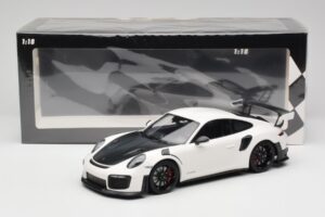 Porsche 911 991.2 GT2 RS Bianco Minichamps 1:18 155068301 Pressofusione — immagine 6 di 6