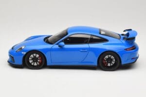 Porsche 911 991.2 GT3 Blu Minichamps 1:18 110067024 Pressofusione — immagine 4 di 8