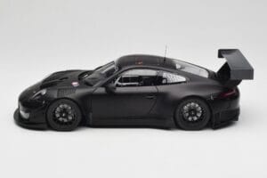Porsche 911 991.2 GT3 R Matte Black Minichamps 1:18 155186901 Pressofusione — immagine 3 di 6
