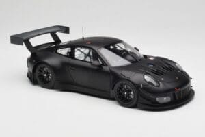 Porsche 911 991.2 GT3 R Matte Black Minichamps 1:18 155186901 Pressofusione — immagine 4 di 6