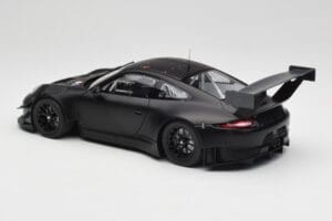 Porsche 911 991.2 GT3 R Matte Black Minichamps 1:18 155186901 Pressofusione — immagine 5 di 6