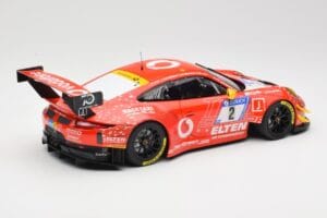 Porsche 911 991.2 GT3 R #2 Team Gigaspeed S. Bockmann 24 Hours of Nurburgring 2018 Minichamps 1:18 155186902 Pressofusione — immagine 2 di 6