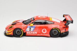 Porsche 911 991.2 GT3 R #2 Team Gigaspeed S. Bockmann 24 Hours of Nurburgring 2018 Minichamps 1:18 155186902 Pressofusione — immagine 3 di 6