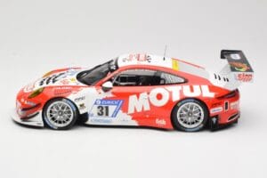 Porsche 911 991.2 GT3 R #31 Frikadelli Racing K. Bachler / M. Christensen 24 Hours of Nurburgring 2017 Minichamps 1:18 155176 — immagine 3 di 6