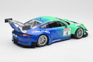 Porsche 911 991.2 GT3 R #4 Falken Motorsports J. Bergmeister / M. Ragginger VLN Westfalenfahrt 2017 Minichamps 1:18 155176904 — immagine 2 di 6