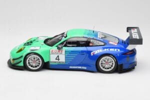 Porsche 911 991.2 GT3 R #4 Falken Motorsports J. Bergmeister / M. Ragginger VLN Westfalenfahrt 2017 Minichamps 1:18 155176904 — immagine 3 di 6