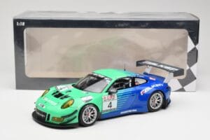 Porsche 911 991.2 GT3 R #4 Falken Motorsports J. Bergmeister / M. Ragginger VLN Westfalenfahrt 2017 Minichamps 1:18 155176904 — immagine 6 di 6