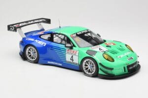 Porsche 911 991.2 GT3 R #4 Falken K. Bachler / M. Ragginger VLN Winner Round 6 2018 Minichamps 1:18 153186994 Pressofusione — immagine 4 di 6